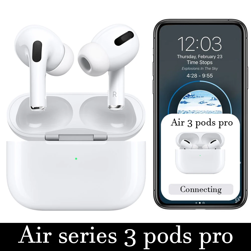Air series pods 3 pro Bluetooth Earphones smart bluetooth Airbuds Earbuds wireless headphones Earphone Gaming headset tws earpod |
