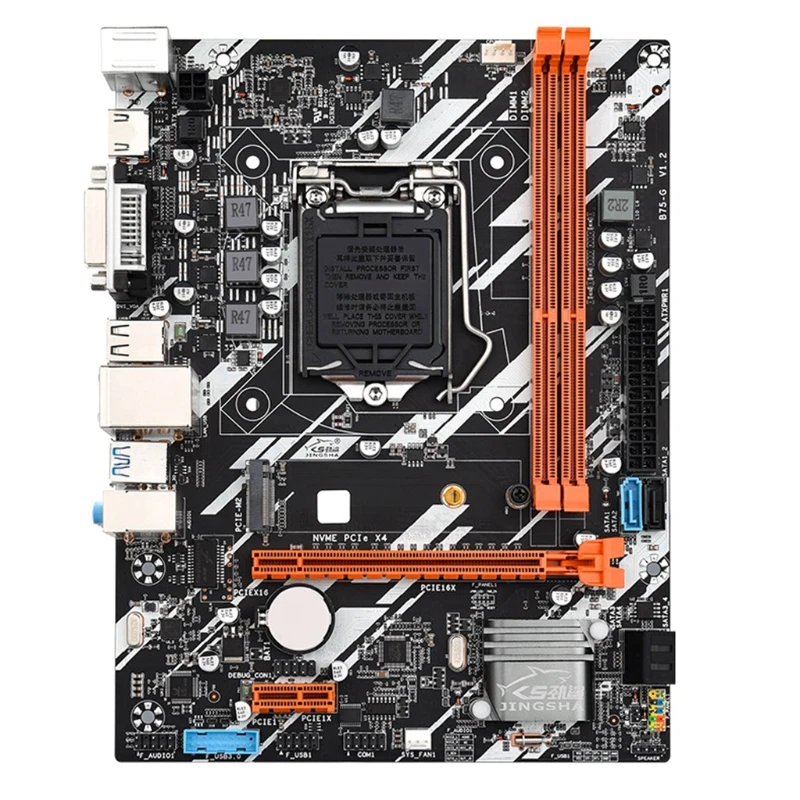 B75-G Desktop Motherboard PCI-E USB3.0 SATAIII DDR3 x 2 i7 i5 i3 LGA 1155 CPU Socket Memory Slot VGA HDMI-compatible DVI
B75-G Desktop Motherboard PCI-E USB3.0 SATAIII DDR3 x 2 i7 i5 i3 LGA 1155 CPU Socket Memory Slot VGA HDMI-compatible DVI