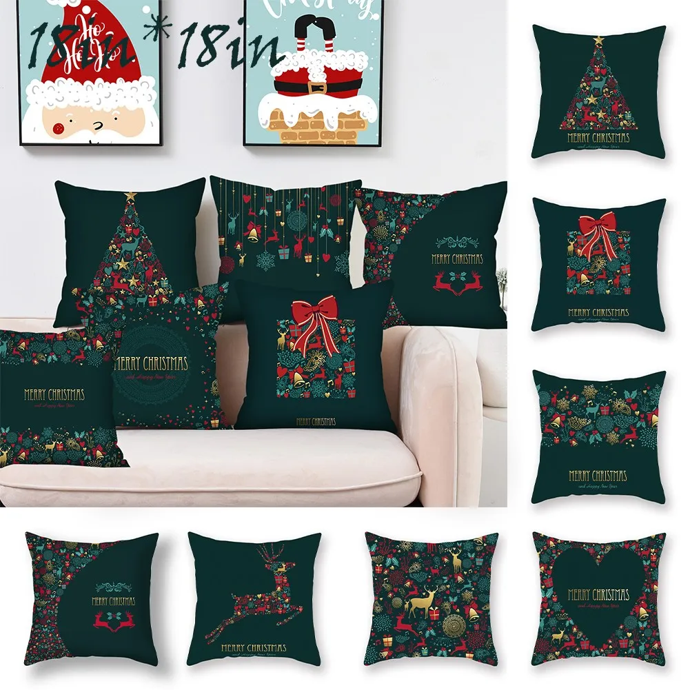 18inches Christmas 3D Santa Cushion Cover 45*45cm Throw Pillow Case Xmas Home Sofa Car Decor Christmas Models
18inches Christmas 3D Santa Cushion Cover 45*45cm Throw Pillow Case Xmas Home Sofa Car Decor Christmas Models