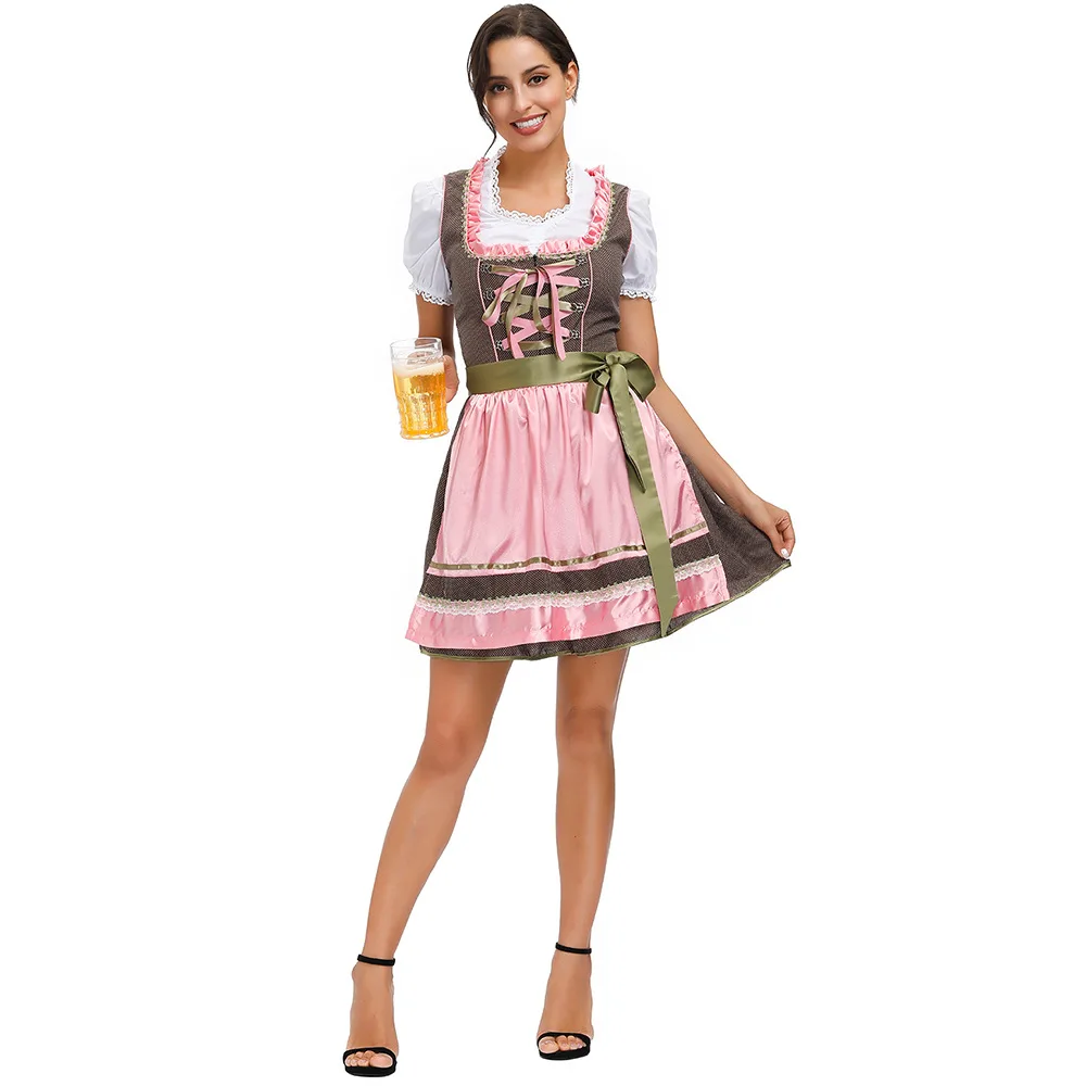 Umorden Traditional German Bavarian Octoberfest Beer Wench Girl Costume Cosplay for Women Girls Halloween Costumes Fancy Dress
Umorden Traditional German Bavarian Octoberfest Beer Wench Girl Costume Cosplay for Women Girls Halloween Costumes Fancy Dress