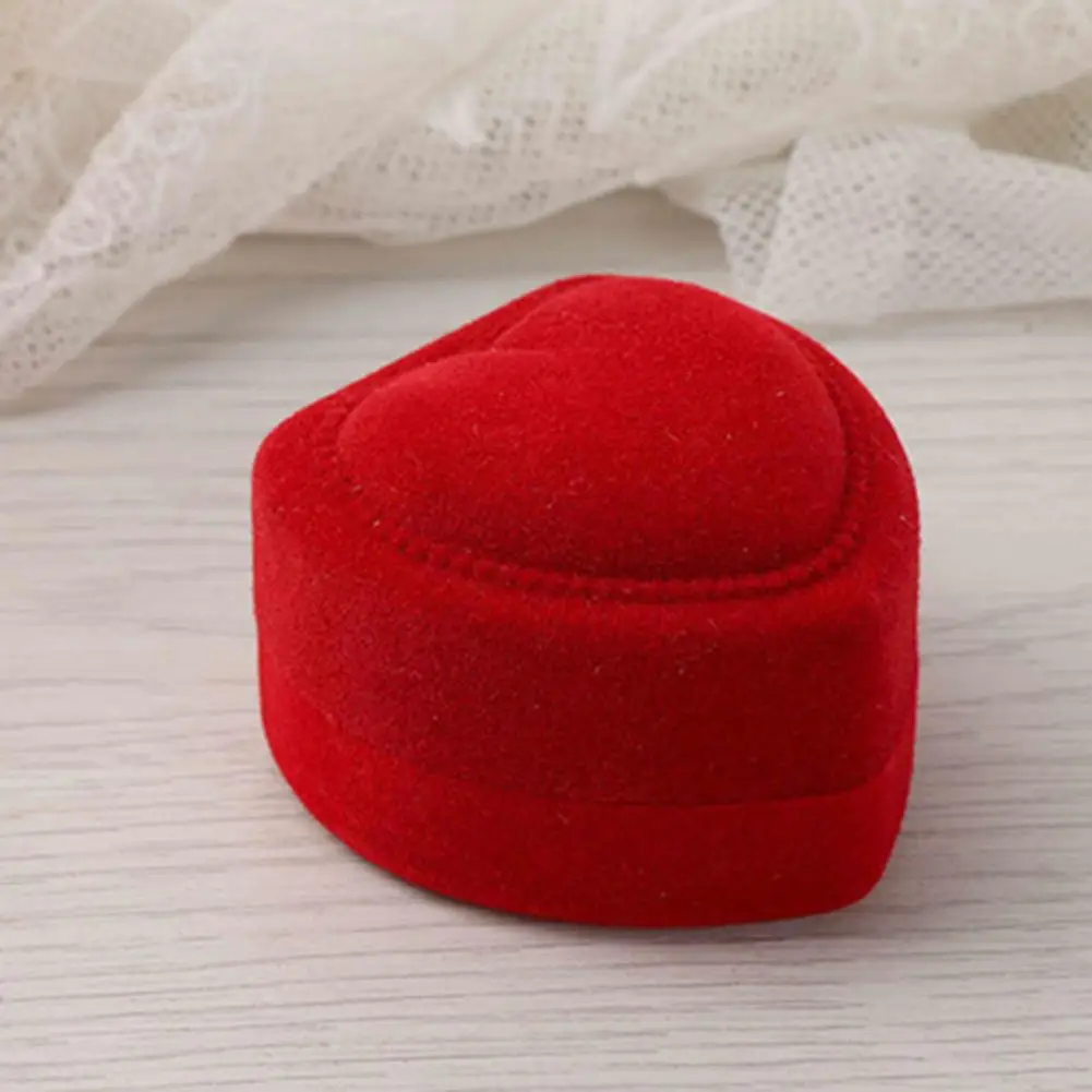 Ring Storage Box Exquisite Flocking Heart Shape Gift Jewelry Organizer Engagement Ring Box Dropshipping шкатулка для украшений
Ring Storage Box Exquisite Flocking Heart Shape Gift Jewelry Organizer Engagement Ring Box Dropshipping шкатулка для украшений
