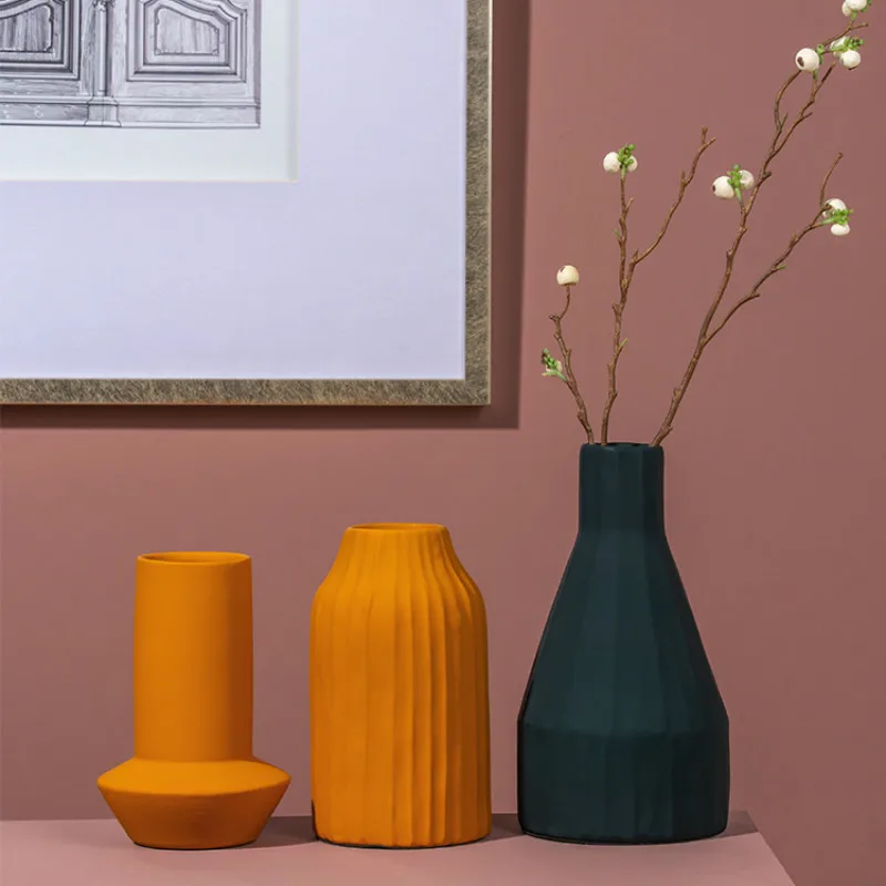 Простая Современная настольная ваза для гостиной, Цветочная Керамика, романтическая креативная подставка, вазы, украшения, домашний декор, ...
Простая Современная настольная ваза для гостиной, Цветочная Керамика, романтическая креативная подставка, вазы, украшения, домашний декор, ...