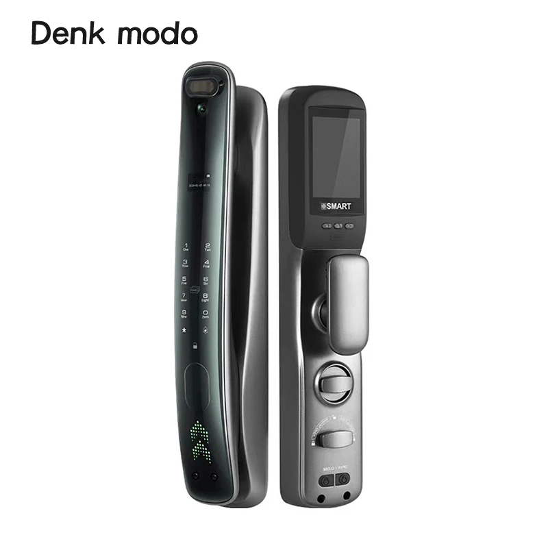 Denk modo Smart Face Recognition Lock home door fingerprint lock APP control monitor passward lock with doorbell Security lock
Denk modo Smart Face Recognition Lock home door fingerprint lock APP control monitor passward lock with doorbell Security lock