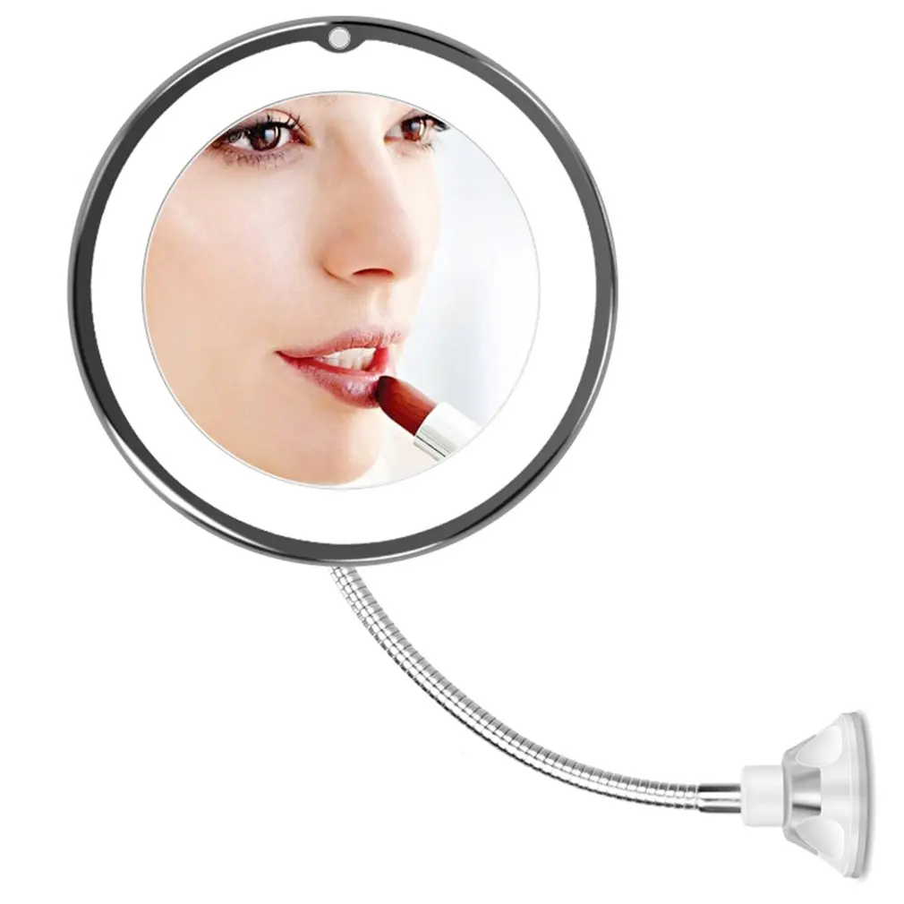 360 Degree Rotatable LED Makeup Mirror with Led Light Suction Cup Desktop Mirrors 10X Magnifying Makeup Mirrors Light
360 Degree Rotatable LED Makeup Mirror with Led Light Suction Cup Desktop Mirrors 10X Magnifying Makeup Mirrors Light