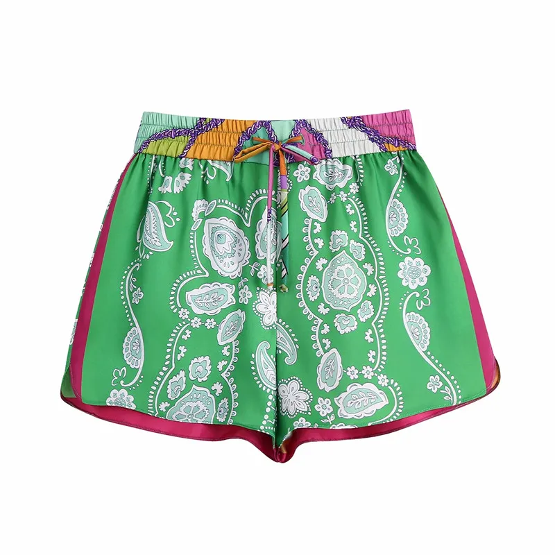 PSEEWE Shorts Women 2021 Green Patchwork High Waist Short Pants Woman Summer Elastic Waist Vintage Loose Casual Shorts Sets
PSEEWE Shorts Women 2021 Green Patchwork High Waist Short Pants Woman Summer Elastic Waist Vintage Loose Casual Shorts Sets