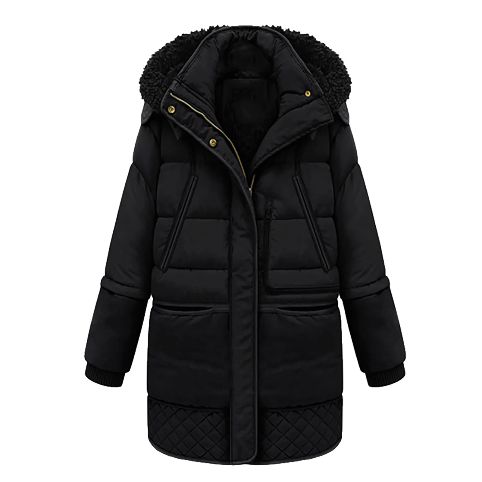 Women's Winter Warm Long Coat Solid Color Lapel Front Pocket Hooded Loose Long Cardigan Coat Winter Warm Outwear Jackets
Women's Winter Warm Long Coat Solid Color Lapel Front Pocket Hooded Loose Long Cardigan Coat Winter Warm Outwear Jackets