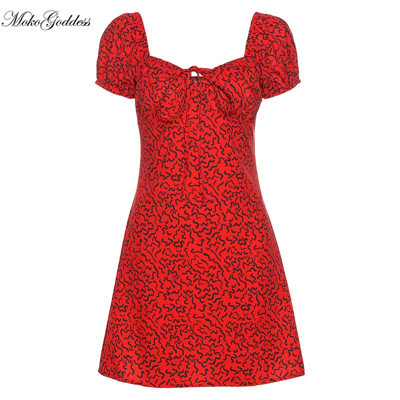 MokoGoddess Red Sexy V Neck Floral Print Bubble sleeves Dress Mini Dress Women Boho Summer Mini Dresses Vestidos
MokoGoddess Red Sexy V Neck Floral Print Bubble sleeves Dress Mini Dress Women Boho Summer Mini Dresses Vestidos