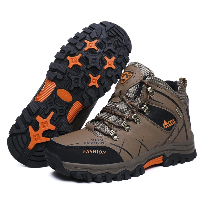 Brand Male Winter Snow Boots Waterproof Leather Sneakers Keep Warm Men's Boots Outdoor Work Shoes Size 39-47 Hiking Shoes Men
Brand Male Winter Snow Boots Waterproof Leather Sneakers Keep Warm Men's Boots Outdoor Work Shoes Size 39-47 Hiking Shoes Men