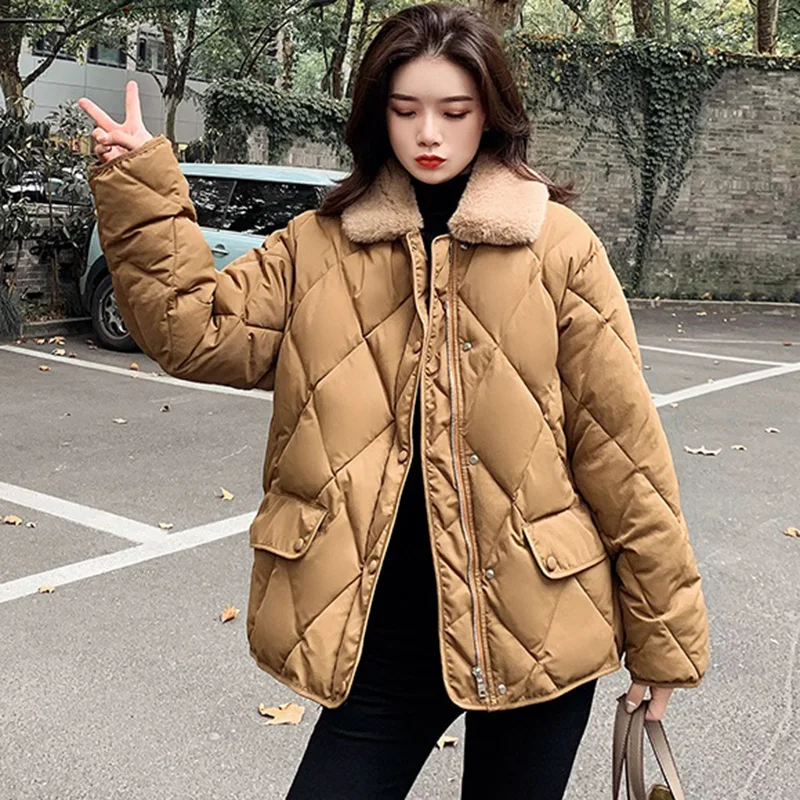 Women Short 90% White Duck Down Fur collar Down Jacket 2020 New Loose Winter Jacket Cold Protection Parka Overcoat Abrigo Mujer
Women Short 90% White Duck Down Fur collar Down Jacket 2020 New Loose Winter Jacket Cold Protection Parka Overcoat Abrigo Mujer