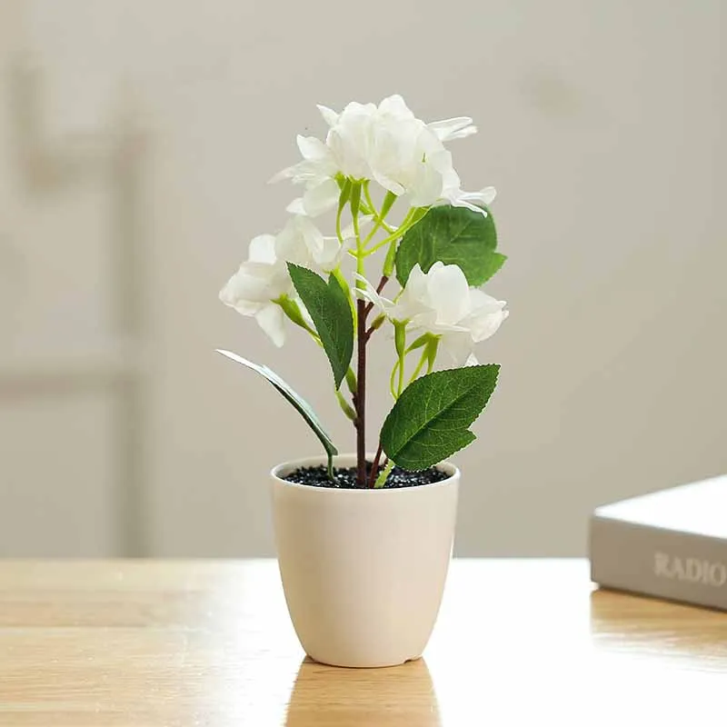 Artificial Green Plants,23cm High-quality Small Hydrangea Potted Plants, Home Decoration,hotel Desktop Potted Plants,landscaping 
Artificial Green Plants,23cm High-quality Small Hydrangea Potted Plants, Home Decoration,hotel Desktop Potted Plants,landscaping