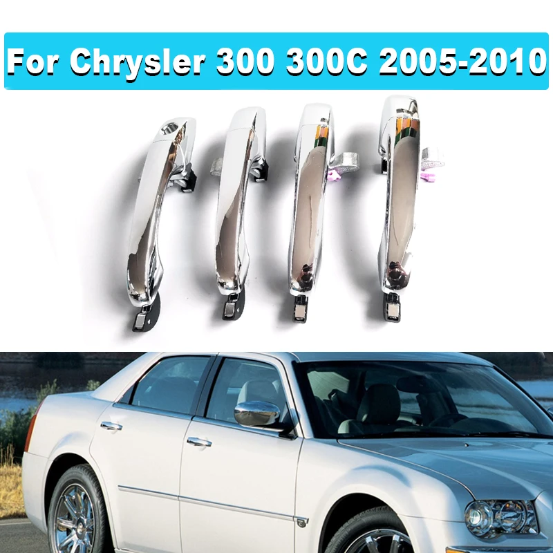 Наружная хромированная дверная ручка 5065800AG 4589009AG для Chrysler 300 300C 2005-2010 для Dodge Magnum 2005-2008 FL FR RL RR
Наружная хромированная дверная ручка 5065800AG 4589009AG для Chrysler 300 300C 2005-2010 для Dodge Magnum 2005-2008 FL FR RL RR