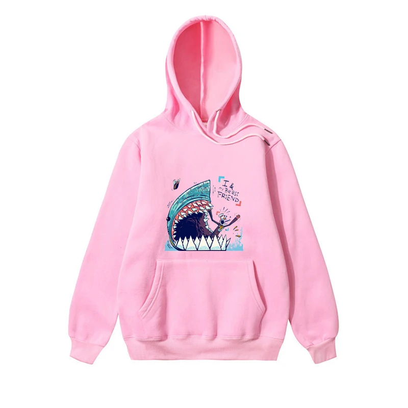 Fashion Women's Cotton Hoodie Megalodon Shark Print Hooded Sweatshirt Unisex Hoodie
Fashion Women's Cotton Hoodie Megalodon Shark Print Hooded Sweatshirt Unisex Hoodie