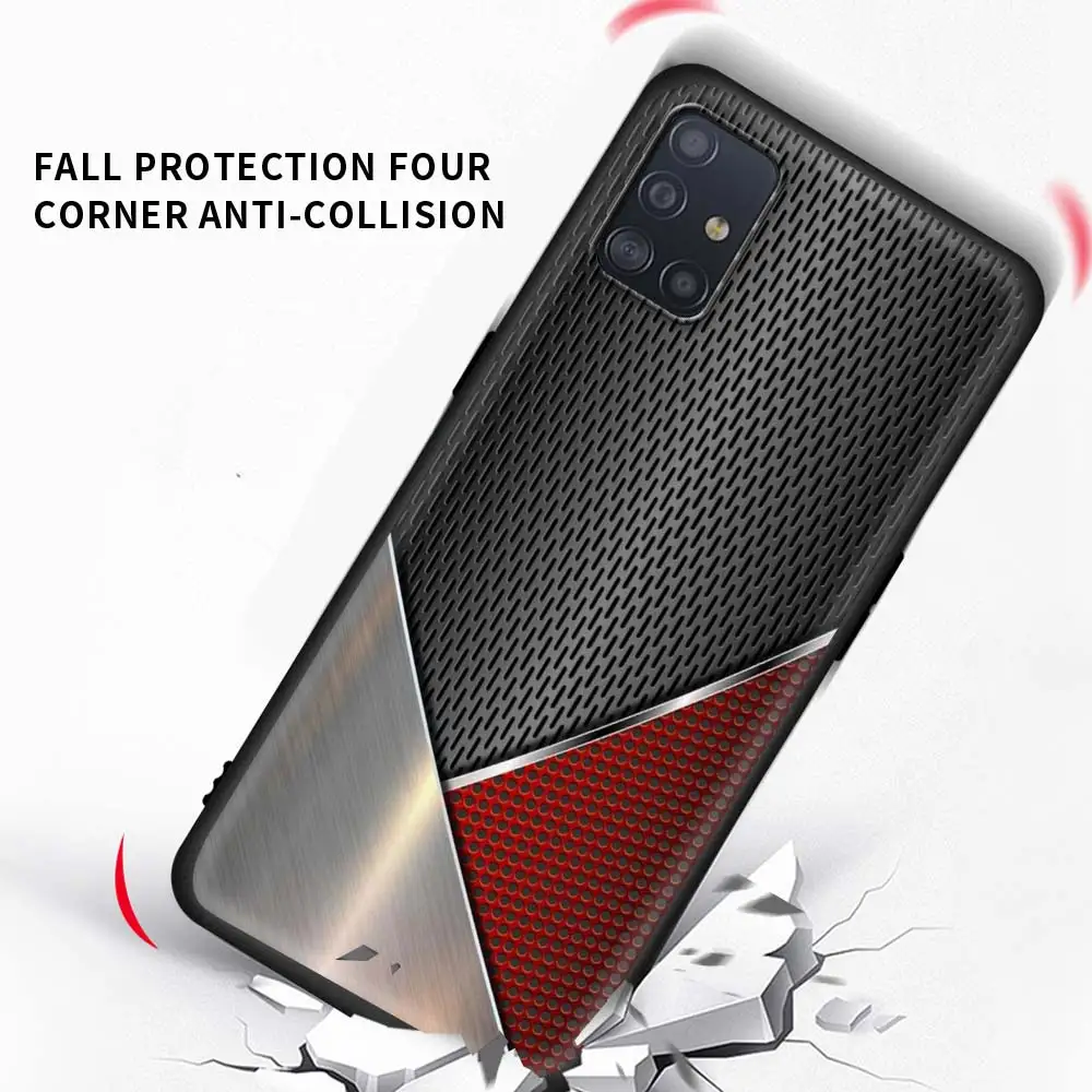 Sports Car Carbon Fibre Case For Samsung Galaxy A51 A71 A21s M31 A31A11 A91 A41 A21 M51 M21 F41 Black Shell Phone Coque Sac
Sports Car Carbon Fibre Case For Samsung Galaxy A51 A71 A21s M31 A31A11 A91 A41 A21 M51 M21 F41 Black Shell Phone Coque Sac