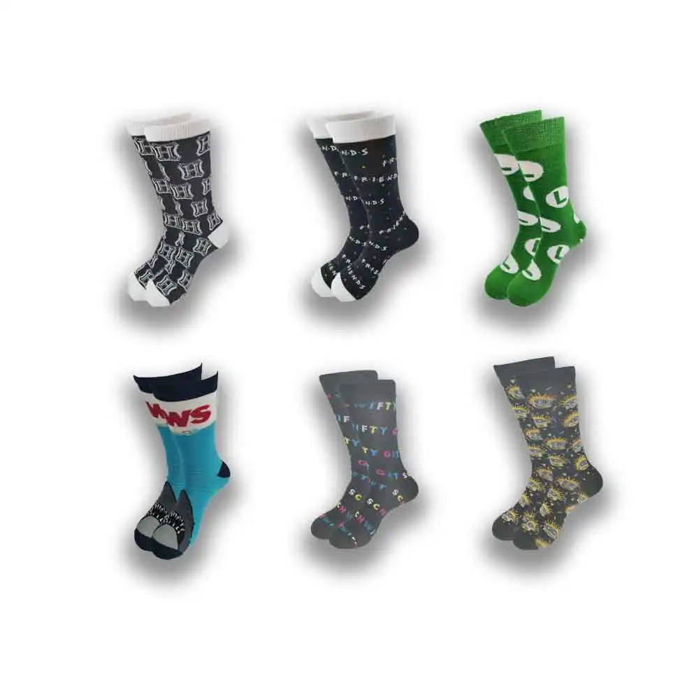 Модные и забавные мужские носки персональные носки с аниме мультяшным рисунком модные носки высокого качества с швейным рисунком
Модные и забавные мужские носки персональные носки с аниме мультяшным рисунком модные носки высокого качества с швейным рисунком