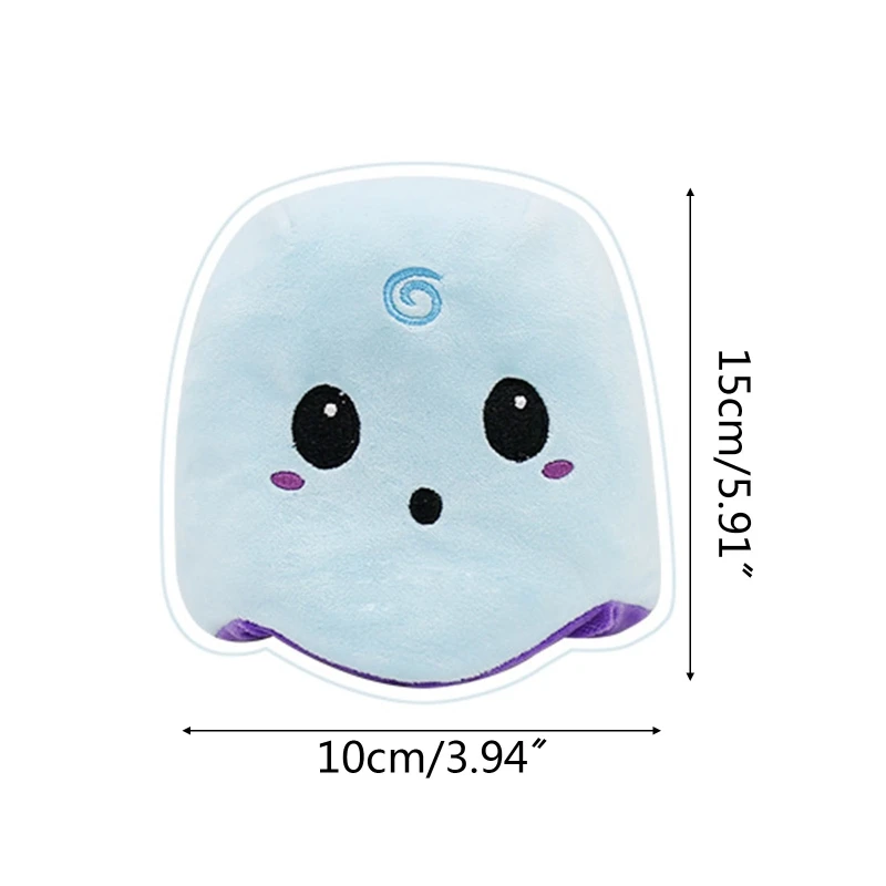 Cute Christmas Plush Doll Double-sided Flip Luminous Ghost Stuffed Toy Plush Toy 
Cute Christmas Plush Doll Double-sided Flip Luminous Ghost Stuffed Toy Plush Toy