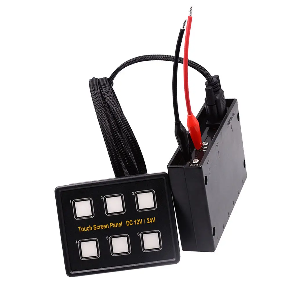 Touch Screen 6 Gang Blue Rocker Switch for Polaris Ranger RZR4 UTV 1000 900
Touch Screen 6 Gang Blue Rocker Switch for Polaris Ranger RZR4 UTV 1000 900