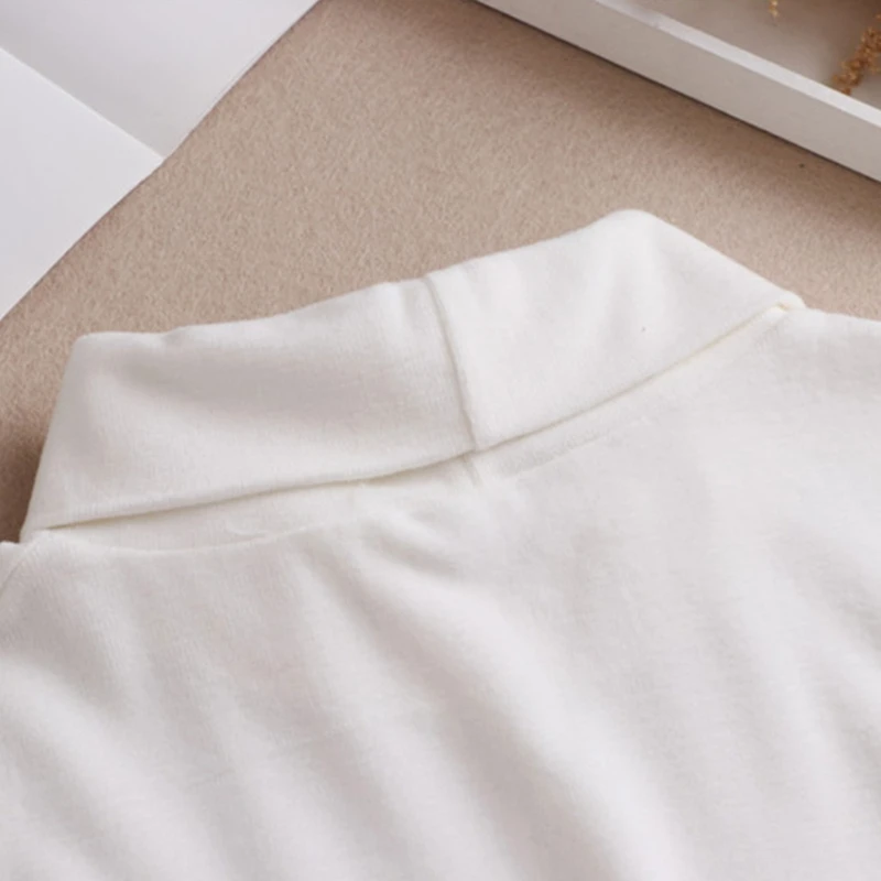 Women Winter Mock Turtleneck False Collar Solid Color Detachable Pullover Half Top Sweater Decorative Neck Cover Dickey
Women Winter Mock Turtleneck False Collar Solid Color Detachable Pullover Half Top Sweater Decorative Neck Cover Dickey