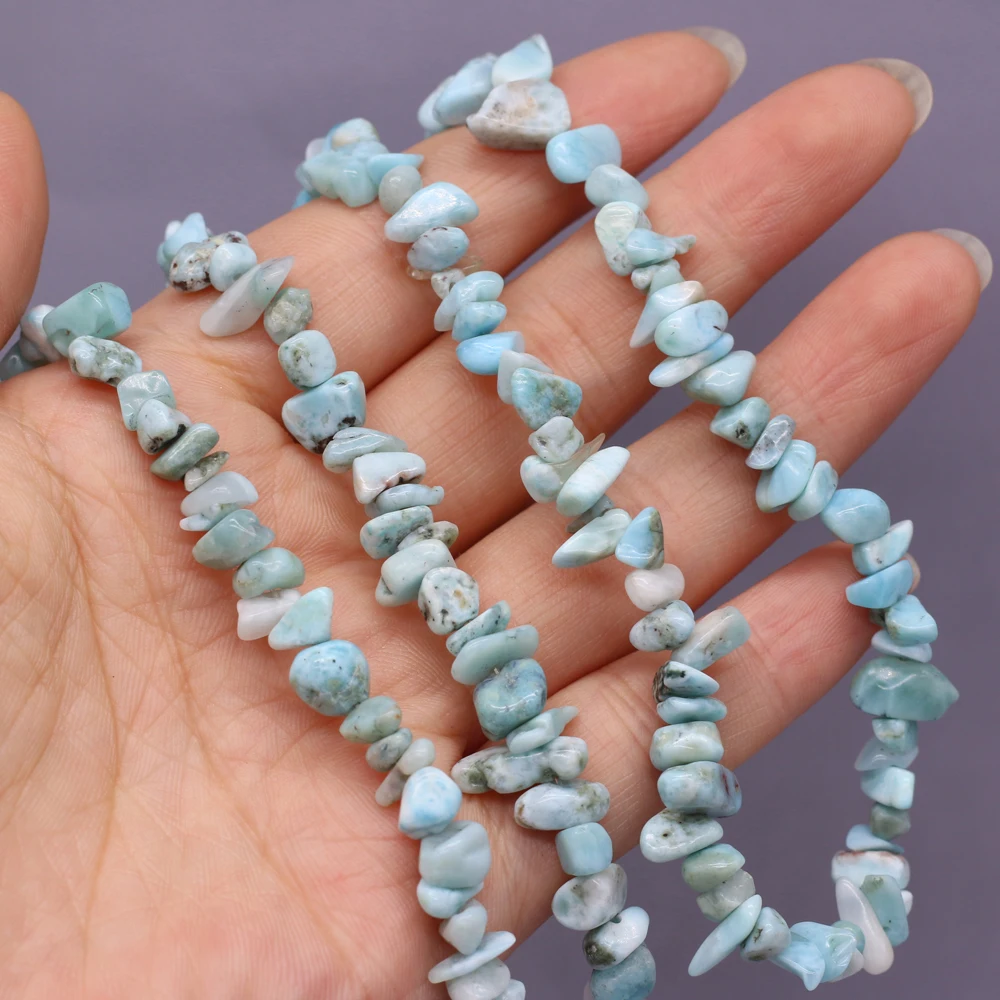 Best Selling Natural Semi-precious Stones Aquamarine Gravel Bead Size 5-8mm Length 40 Cm Making DIY Exquisite Handicraft Gifts
Best Selling Natural Semi-precious Stones Aquamarine Gravel Bead Size 5-8mm Length 40 Cm Making DIY Exquisite Handicraft Gifts