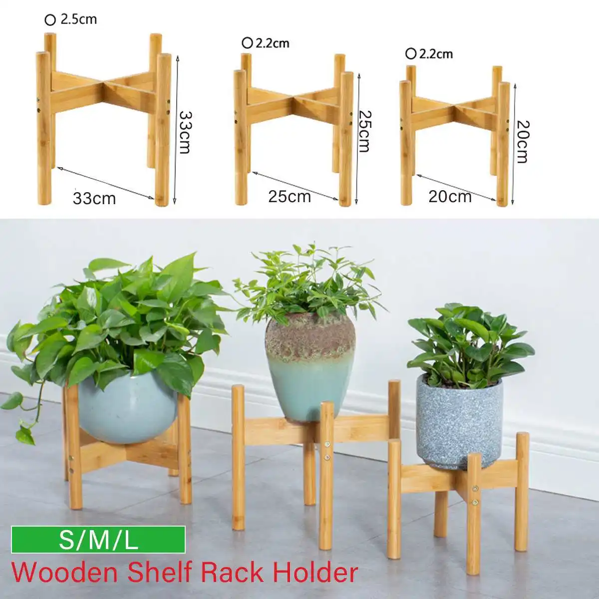Simple Flower Pot Holder Plant Stand Flowerpot Stand Floor-Standing Flower Pot Bonsai Holder Garden Home Flower Bonsai Holder
Simple Flower Pot Holder Plant Stand Flowerpot Stand Floor-Standing Flower Pot Bonsai Holder Garden Home Flower Bonsai Holder