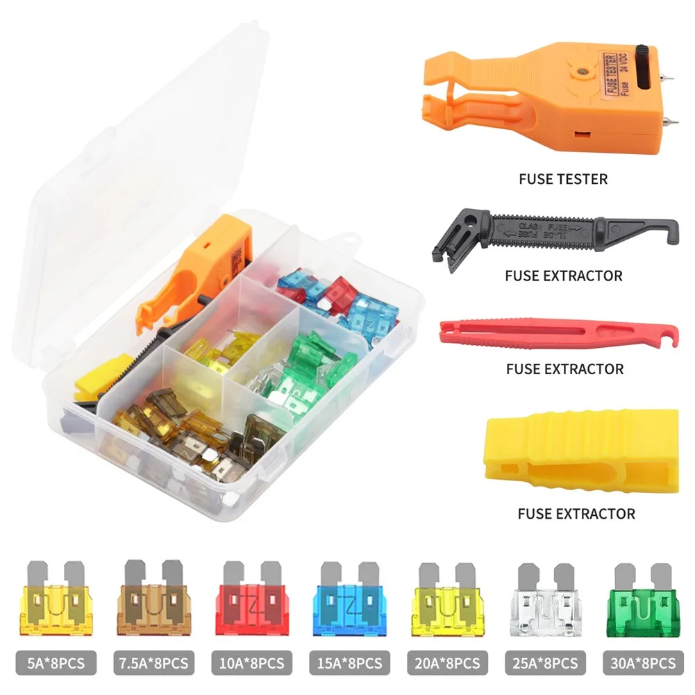 Car Blade Fuse Assortment Kit Set Auto Truck Automotive Medium Small Fuse Mixed Motorcycle Circuit Insurance
Car Blade Fuse Assortment Kit Set Auto Truck Automotive Medium Small Fuse Mixed Motorcycle Circuit Insurance