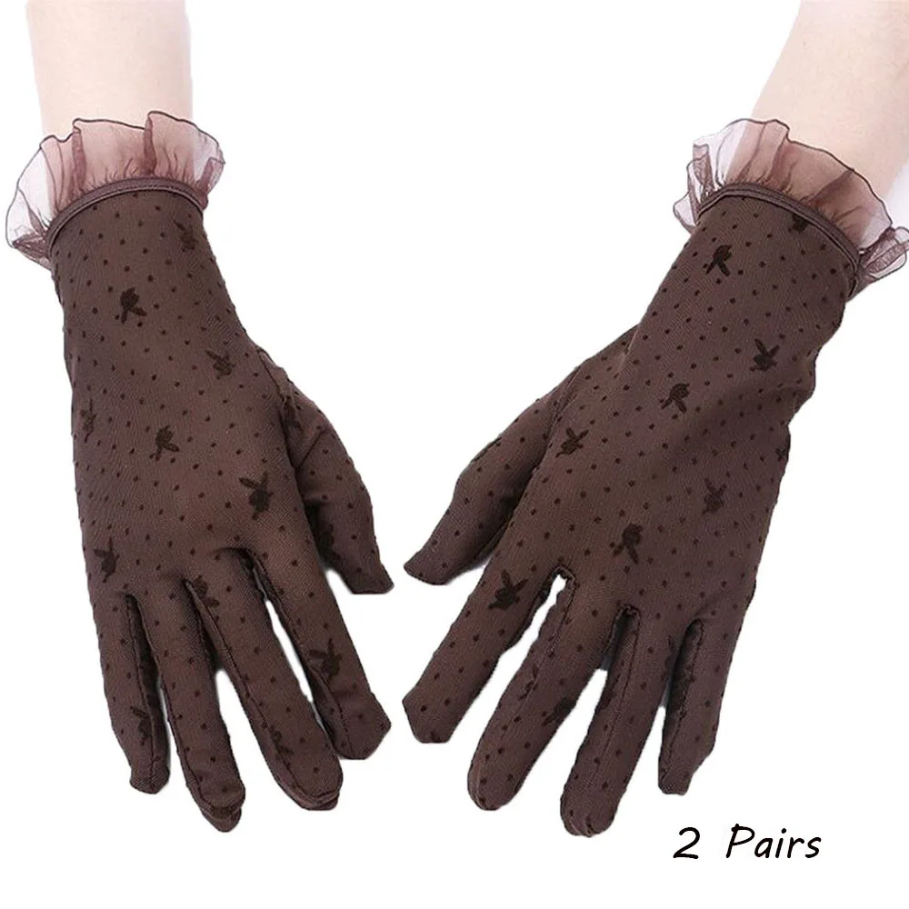 Ultra Thin Mesh Sexy Lace Gloves Women Summer Anti-UV Mittens Anti-Slip Breathable Cycling Driving Gloves Party Elegant Gloves
Ultra Thin Mesh Sexy Lace Gloves Women Summer Anti-UV Mittens Anti-Slip Breathable Cycling Driving Gloves Party Elegant Gloves