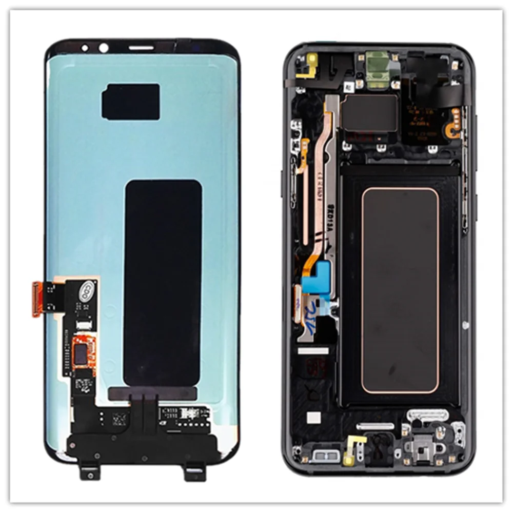 Burn Shadow Original S8+ LCD For SAMSUNG Galaxy S8 Plus lcd S8Plus G955 G955F Display with Frame Touch Screen Digitizer Assembly
Burn Shadow Original S8+ LCD For SAMSUNG Galaxy S8 Plus lcd S8Plus G955 G955F Display with Frame Touch Screen Digitizer Assembly