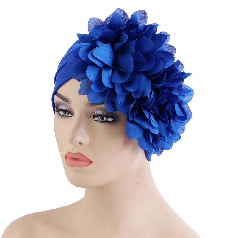 New Muslim Big Flower Turban Headscarf For Women Stretch Turbante Islamic Hair Loss Hijib Cap Wedding Party Head Wrap
New Muslim Big Flower Turban Headscarf For Women Stretch Turbante Islamic Hair Loss Hijib Cap Wedding Party Head Wrap