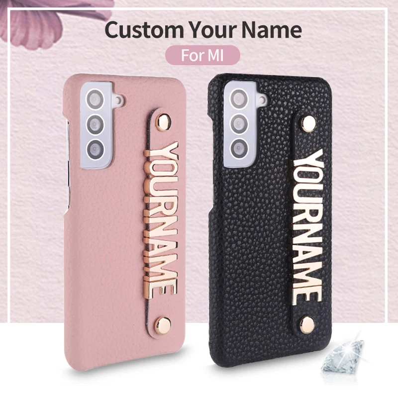 Luxury Custom Initial Name Pebble Leather Phone Case For MI 8 9 Redmi Note 7 8 Pro Personalized Metal Letters Phone Funda Coque
Luxury Custom Initial Name Pebble Leather Phone Case For MI 8 9 Redmi Note 7 8 Pro Personalized Metal Letters Phone Funda Coque
