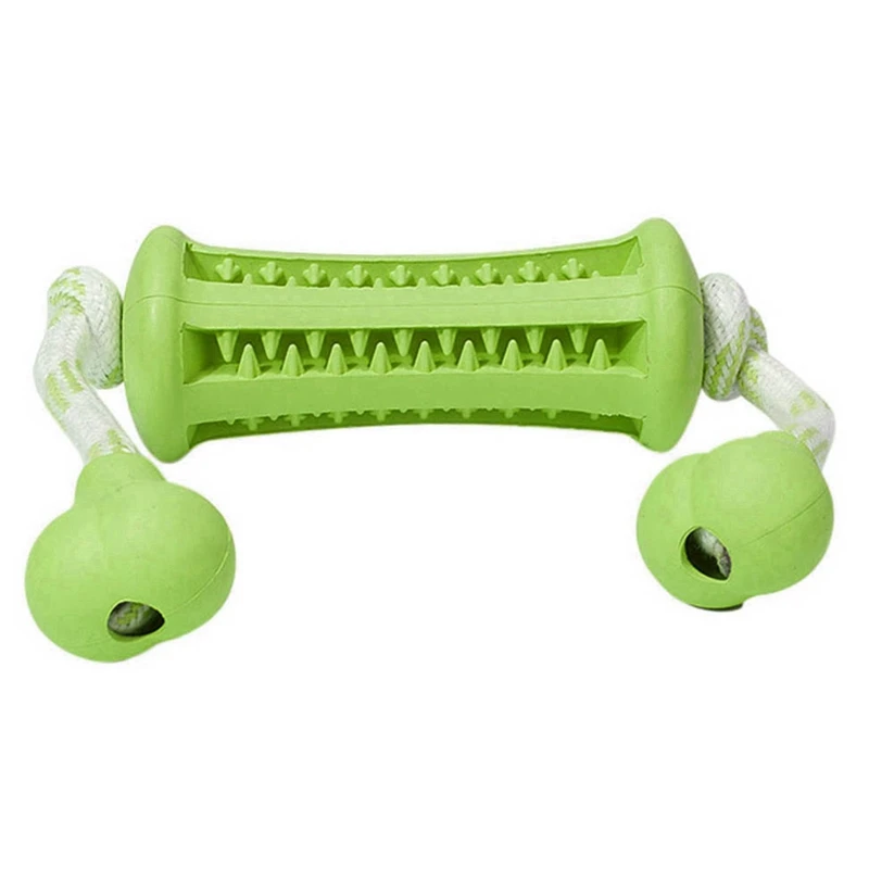 Pet Toys Dogs Rubber Chew Toys Through Rope Bite Resistant Interactive Toy For Dog To Clean Tooth Molar Pet Dog Supplies
Pet Toys Dogs Rubber Chew Toys Through Rope Bite Resistant Interactive Toy For Dog To Clean Tooth Molar Pet Dog Supplies