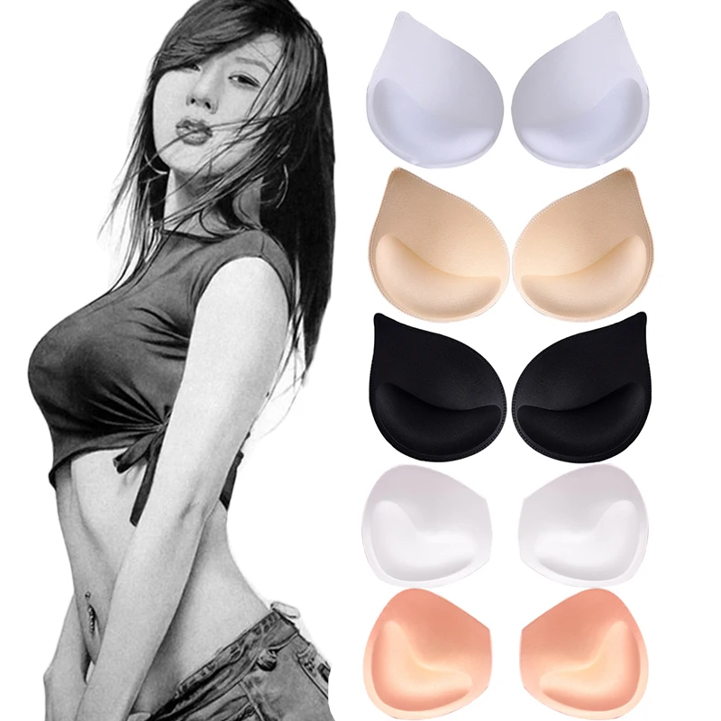 4Pcs/2Pair Swimsuit Bikini Bra Pads Sponge Bra Pad Breast Push Up Enhancer Removeable Inserts Chest Cups for Women Girls Ladies
4Pcs/2Pair Swimsuit Bikini Bra Pads Sponge Bra Pad Breast Push Up Enhancer Removeable Inserts Chest Cups for Women Girls Ladies