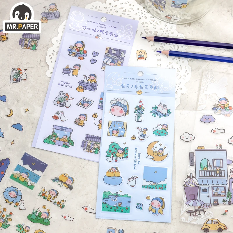 4 Designs 2 Pcs/bag Cartoon Style Girl's Daily Series Creative Cute Hand Account DIY Decor Collage Material Stickers Stationery
4 Designs 2 Pcs/bag Cartoon Style Girl's Daily Series Creative Cute Hand Account DIY Decor Collage Material Stickers Stationery