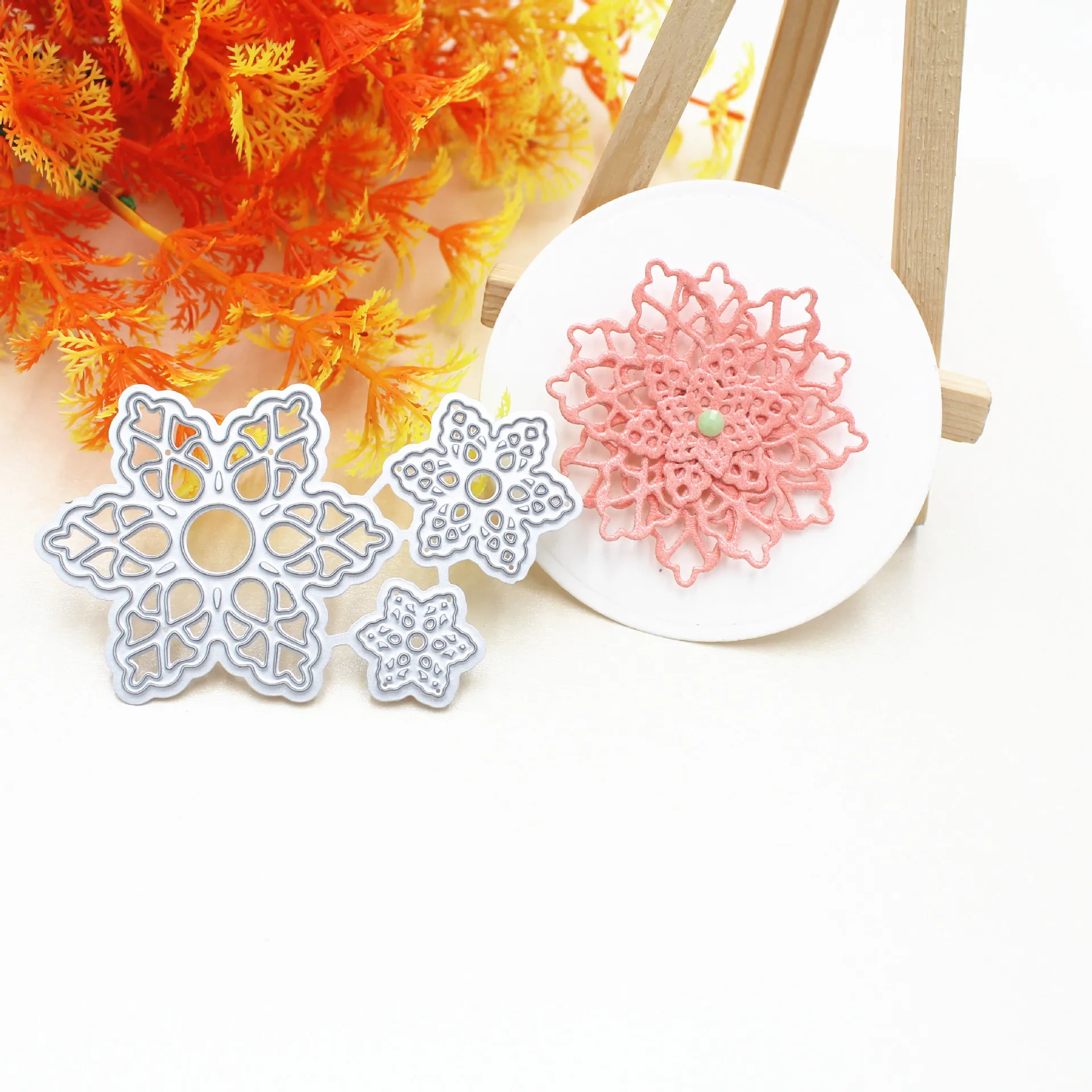 Reunion 3pcs Flowers Combination Cutting Die New Knife Die Metal Cutting Die Three-dimensional Fine Art Paper new DIY Decoration
Reunion 3pcs Flowers Combination Cutting Die New Knife Die Metal Cutting Die Three-dimensional Fine Art Paper new DIY Decoration