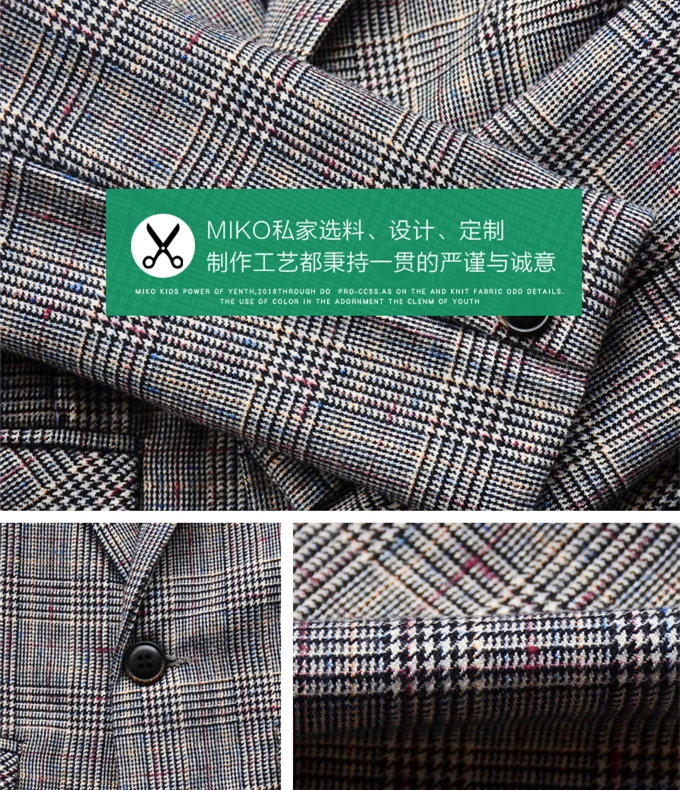 New Children's Suits for Wedding Party Set Formal Kids Plaid Blazer Pants 2pcs Outfits Baby Toddler Boy Costume Children Clothes 
New Children's Suits for Wedding Party Set Formal Kids Plaid Blazer Pants 2pcs Outfits Baby Toddler Boy Costume Children Clothes