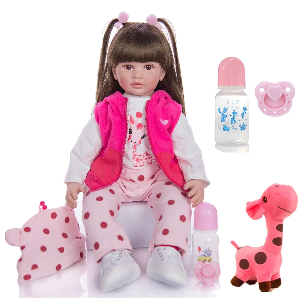 KEIUMI 24 Inch Reborn toddler Dolls 60cm Cloth Body silicone vinyl Girl Babies Toy Princess Boneca Baby Doll For Sale
KEIUMI 24 Inch Reborn toddler Dolls 60cm Cloth Body silicone vinyl Girl Babies Toy Princess Boneca Baby Doll For Sale