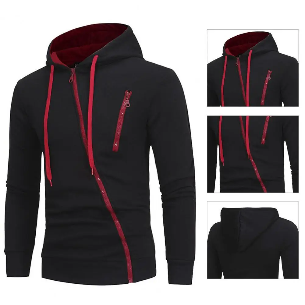 Boy Hoodies Coat Tracksuits Sweatshirts Hoodies Jacket Men Autumn Hoodie Contrast Colors Cardigan Oblique Zipper Fly Winter Coat
Boy Hoodies Coat Tracksuits Sweatshirts Hoodies Jacket Men Autumn Hoodie Contrast Colors Cardigan Oblique Zipper Fly Winter Coat