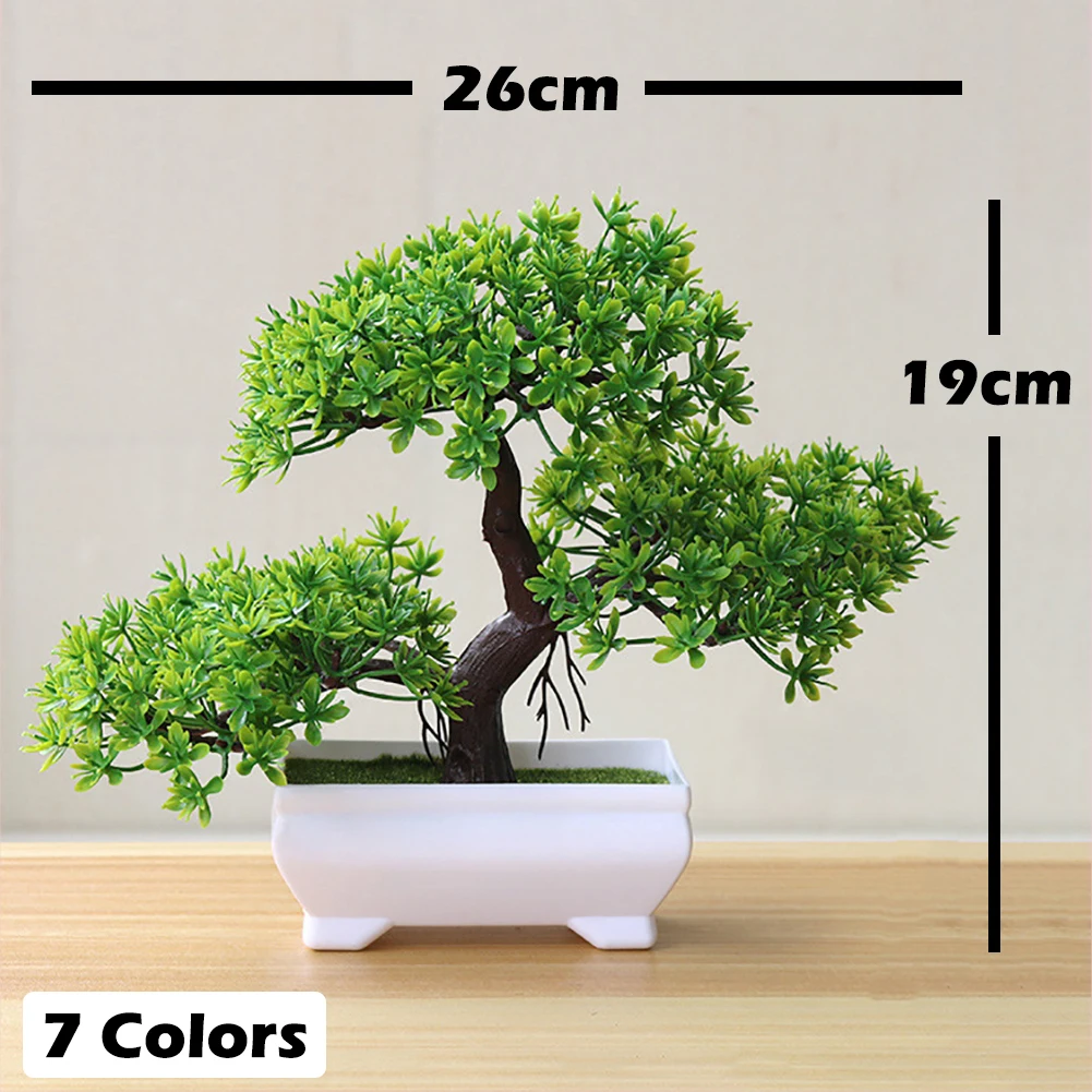 Artificial Plant Artificial Flower Home Decor Tree Pot Plant Fake Flower Potted Ornament For Home Room Garden Decoration
Artificial Plant Artificial Flower Home Decor Tree Pot Plant Fake Flower Potted Ornament For Home Room Garden Decoration