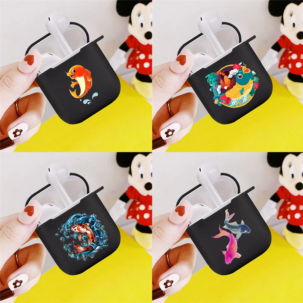 Silicone cover for Airpods 1/2 Earphone Fashion Chinese style element carp soft Fundas Airpods Case Air Pods Charging Box Bags
Silicone cover for Airpods 1/2 Earphone Fashion Chinese style element carp soft Fundas Airpods Case Air Pods Charging Box Bags