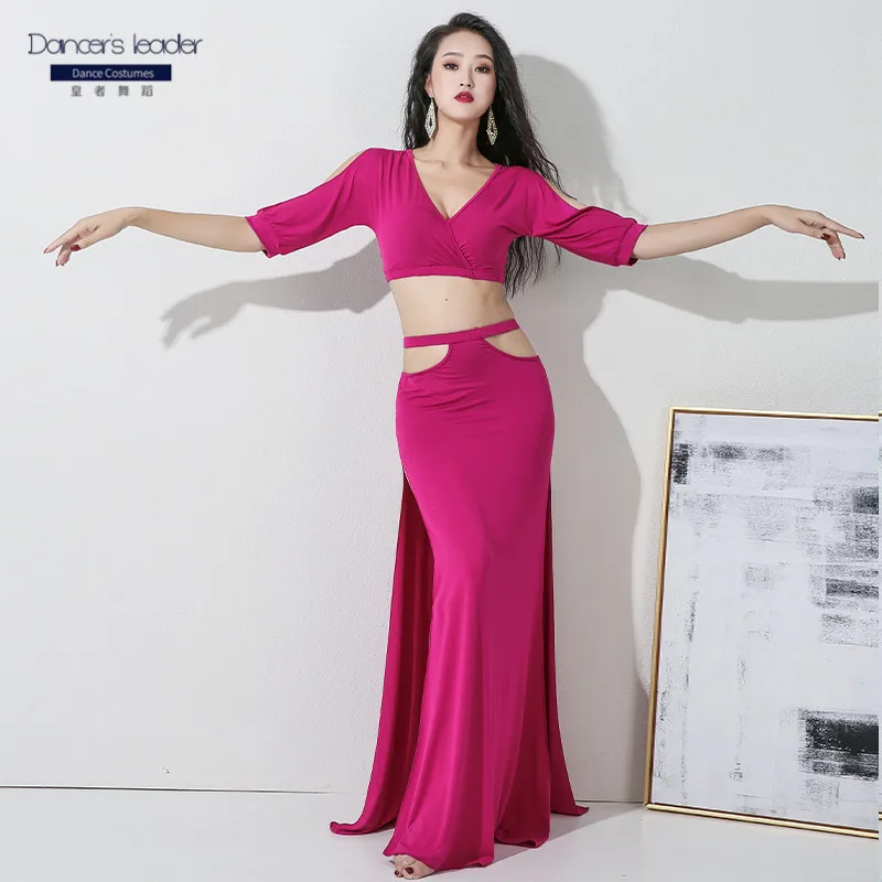 Belly Dance Costume Modal Top High Waist Long Skirt Oriental Dance Practice Clothes Temperament Woman Performance Clothes
Belly Dance Costume Modal Top High Waist Long Skirt Oriental Dance Practice Clothes Temperament Woman Performance Clothes