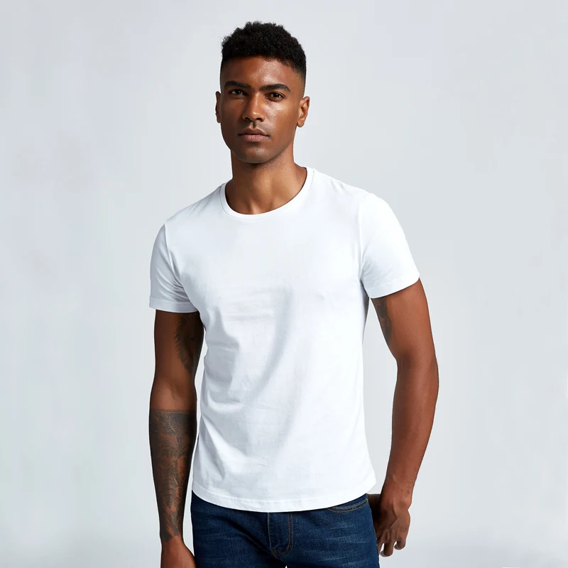 Solid Color Cotton Men's T Shirt Black T shirts Casual T-shirt 100% Cotton Man Tee Shirt Plain Fashion Tops Dropshipping T-shirt
Solid Color Cotton Men's T Shirt Black T shirts Casual T-shirt 100% Cotton Man Tee Shirt Plain Fashion Tops Dropshipping T-shirt