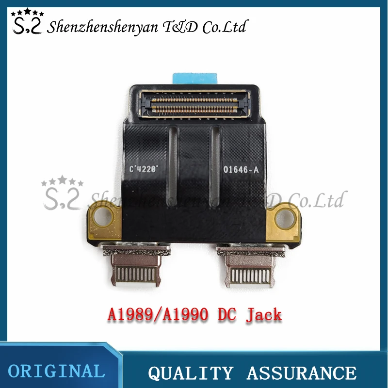 New 821-01646-02 for Macbook Pro Retina 13 "15" A1989 A1990 Type-C USB-C charging DC-IN DC Power Jack Board Connector 2018 2019
New 821-01646-02 for Macbook Pro Retina 13 "15" A1989 A1990 Type-C USB-C charging DC-IN DC Power Jack Board Connector 2018 2019