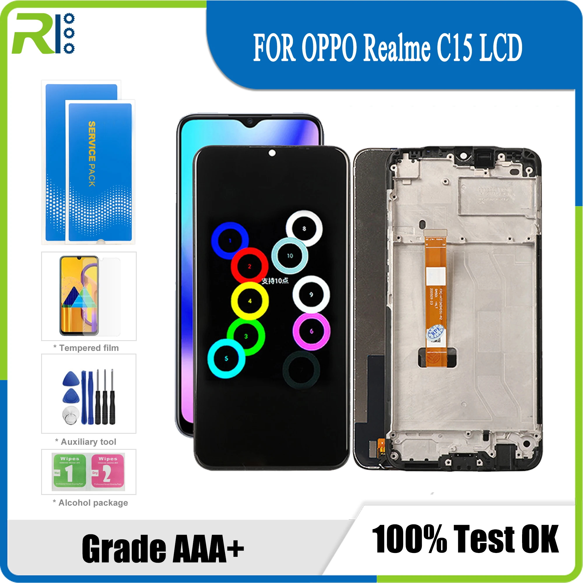 Qualcomm SM4250 Snapdragon 460 Оригинал 6,5 "Für Oppo Realme C15 2020 RMX2195 ЖК-дисплей Сенсорная панель дигитайзер монтаж
Qualcomm SM4250 Snapdragon 460 Оригинал 6,5 "Für Oppo Realme C15 2020 RMX2195 ЖК-дисплей Сенсорная панель дигитайзер монтаж