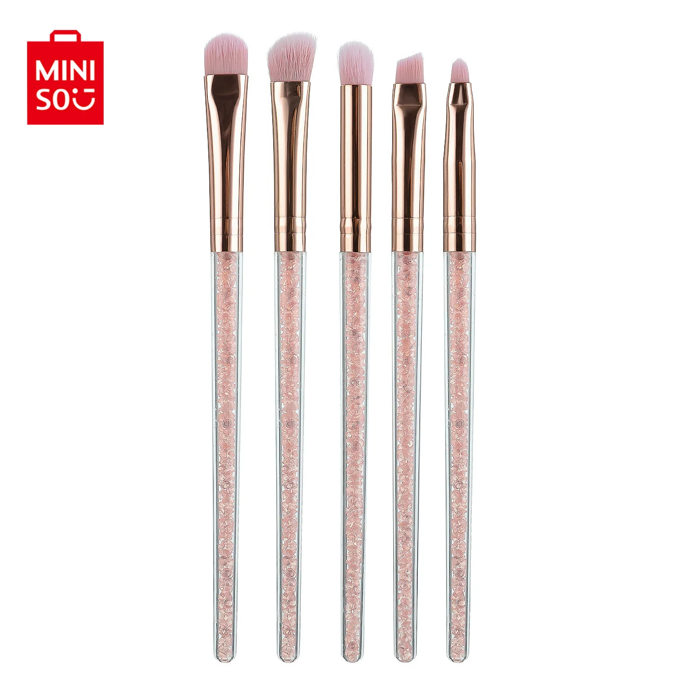 MINISO Crystal Makeup Brush Kit 5 PCS for Eyeshadow Blending & Eyeblow Makeup brushes set Cosmetics makeup tools Makeup set
MINISO Crystal Makeup Brush Kit 5 PCS for Eyeshadow Blending & Eyeblow Makeup brushes set Cosmetics makeup tools Makeup set