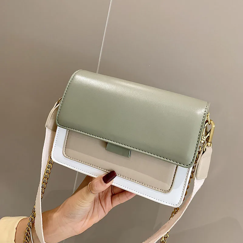 2021 New Arrivals Women's Shoulder Bags For Female PU Leather Color Contrast Buckles Design High Quality Fashion Women Dauly Bag
2021 New Arrivals Women's Shoulder Bags For Female PU Leather Color Contrast Buckles Design High Quality Fashion Women Dauly Bag