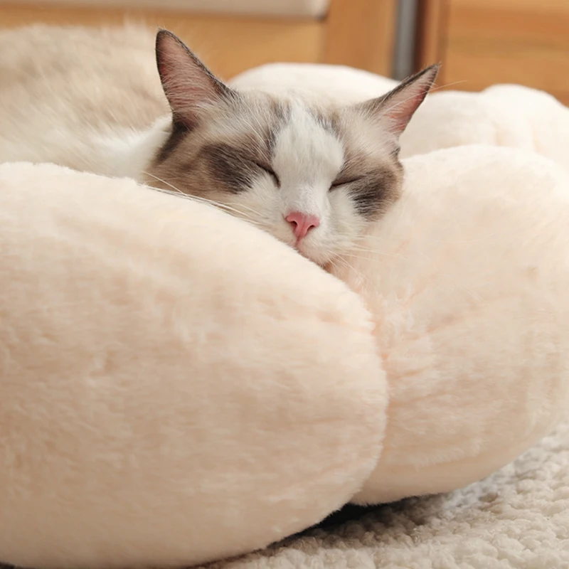 Round Flower Cat Winter Warm Plush Cat Litter Pet Nest Pad for All Seasons Improve Pet Sleep Bed for Cats
Round Flower Cat Winter Warm Plush Cat Litter Pet Nest Pad for All Seasons Improve Pet Sleep Bed for Cats