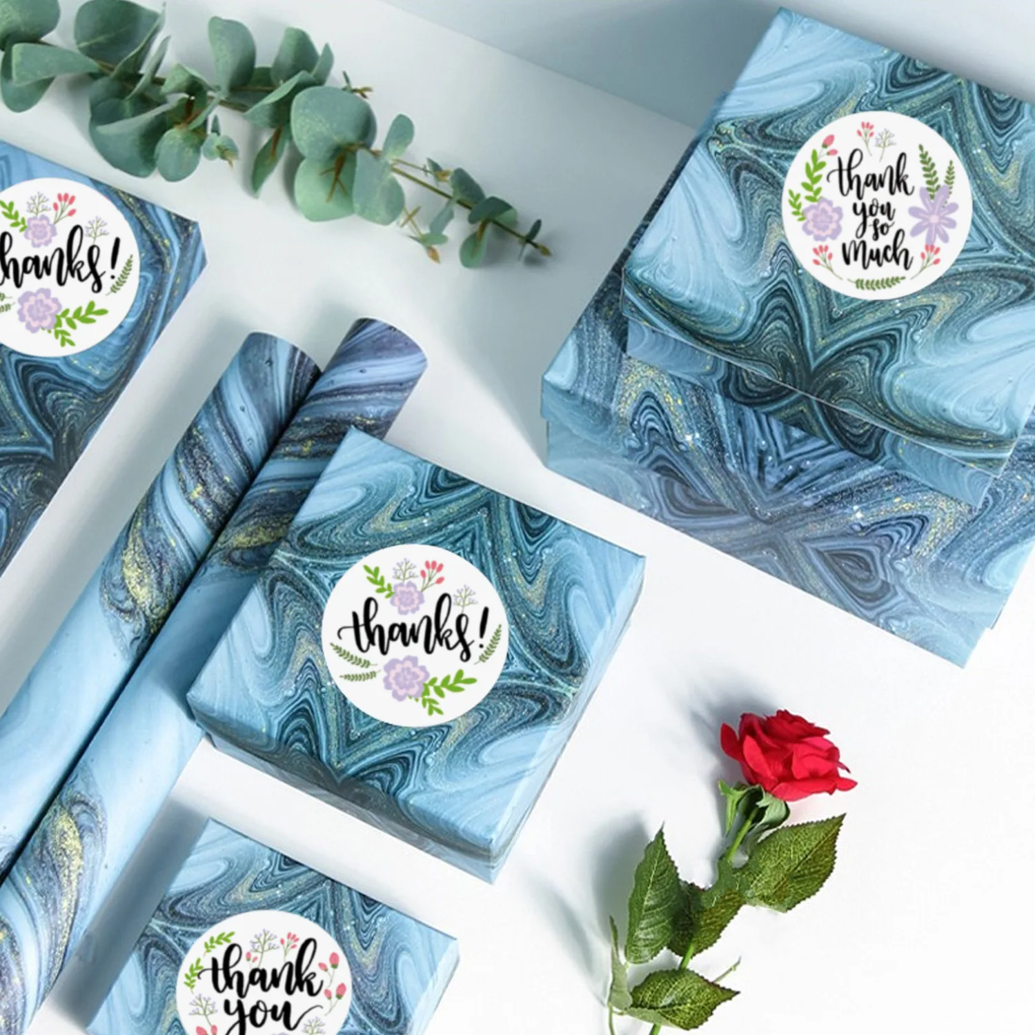 1.5 inch 500 pcs/roll thank you flower quality label, baking gift card, party, gift wrapping sticker
1.5 inch 500 pcs/roll thank you flower quality label, baking gift card, party, gift wrapping sticker