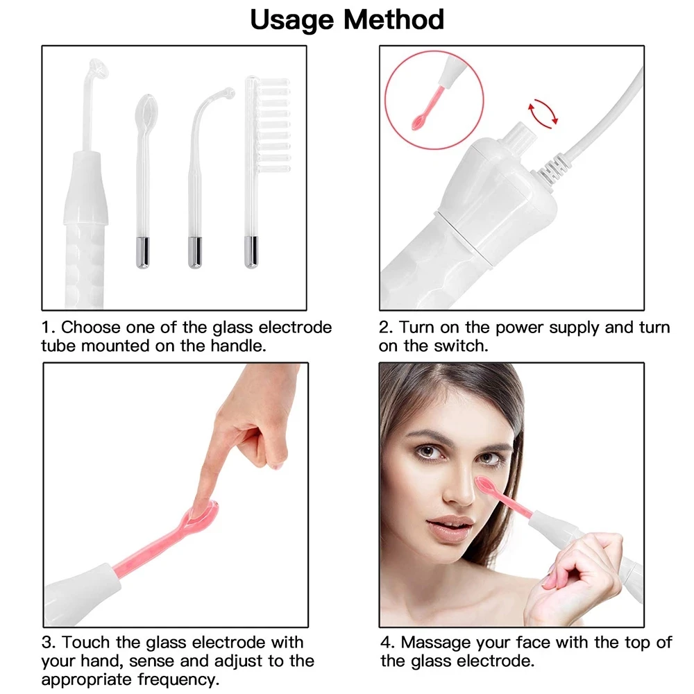 High Frequency Therapy Wand Facial Machine Professional Electrotherapy Tube Skin Care Acne Spot Wrinkles Removal Beauty Machine
High Frequency Therapy Wand Facial Machine Professional Electrotherapy Tube Skin Care Acne Spot Wrinkles Removal Beauty Machine