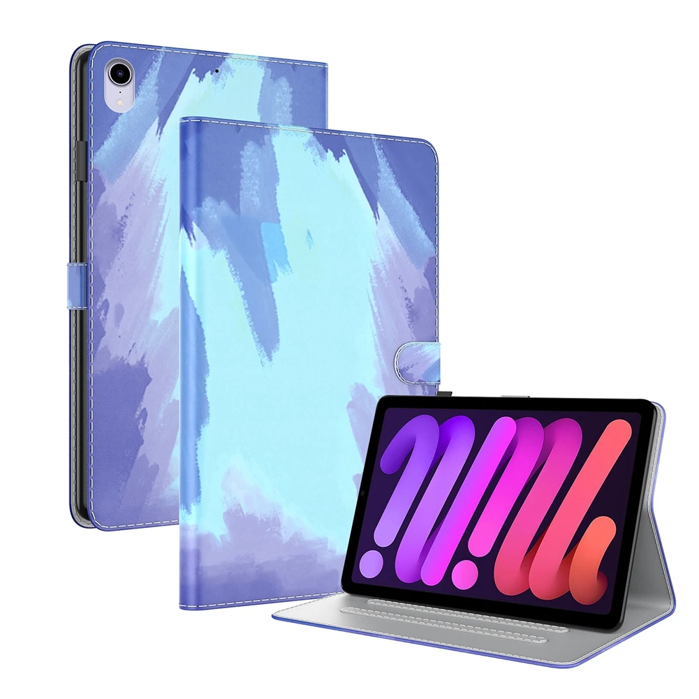 Case For iPad mini 6 2021 8.3 inch watercolor tablets Leather cover For iPad mini 1 2 3 4 5 7.9 inch Capas Para Fundas
Case For iPad mini 6 2021 8.3 inch watercolor tablets Leather cover For iPad mini 1 2 3 4 5 7.9 inch Capas Para Fundas