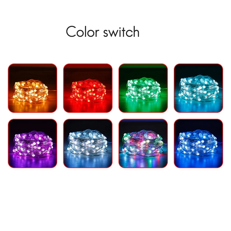 Alternating Light Chains 200 LEDs Copper Wire RGB Decorative Lamp Remote Control Timing Waterproof Flashing Lights 20 M
Alternating Light Chains 200 LEDs Copper Wire RGB Decorative Lamp Remote Control Timing Waterproof Flashing Lights 20 M