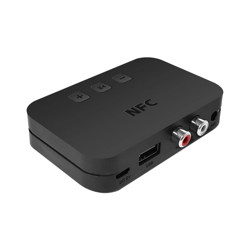 Беспроводной приемник Bluetooth 5,0, передача аудио, поддержка стереомузыки, U-Disk NFX, подключение к адаптеру RCA 3,5 AUX
Беспроводной приемник Bluetooth 5,0, передача аудио, поддержка стереомузыки, U-Disk NFX, подключение к адаптеру RCA 3,5 AUX