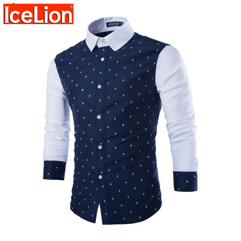 IceLion 2021 New Fashion Printed Shirts Men Long Sleeve Turn-down Collar Mens Shirts Casual Shirts Camiseta Social Masculina
IceLion 2021 New Fashion Printed Shirts Men Long Sleeve Turn-down Collar Mens Shirts Casual Shirts Camiseta Social Masculina
